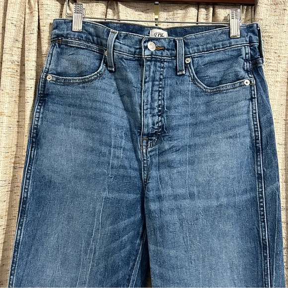 J. Crew Stovepipe High Rise Straight Leg Jeans - Picture 2 of 15